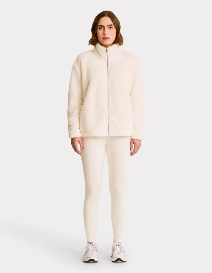 Celio Veste polaire fluffy - écru^Femme Loungewear|Pulls