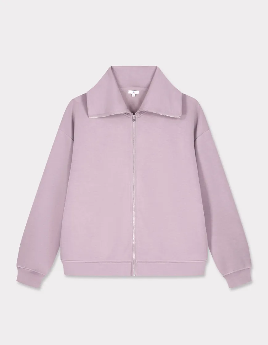 Celio Veste zippée jogging HOME - violet^Femme Sportswear|Pulls